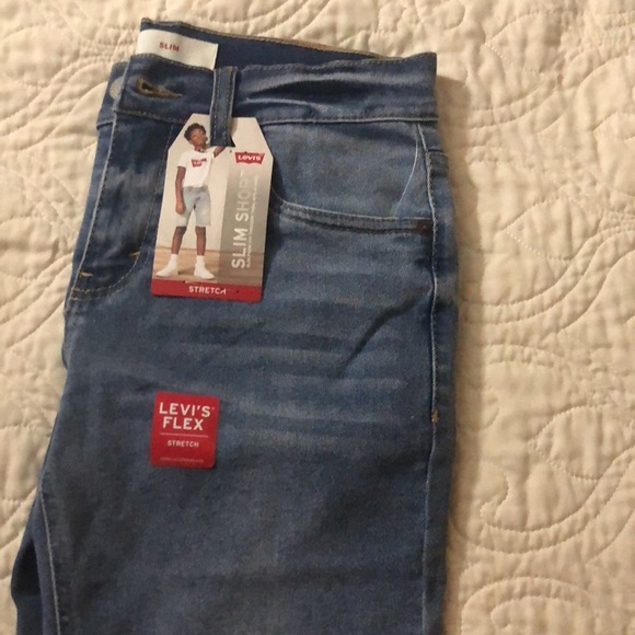 Slim Levi’s Flex shorts for boys - Picture 5 of 5